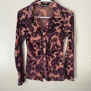 Fashion Nova floral blouse